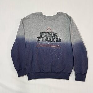 Pink Floyd Small Crewneck Sweatshirt Sweater Gray Blue